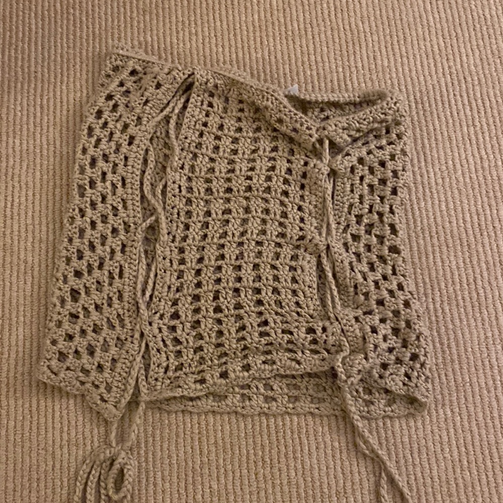 SWIM Crochet coverup